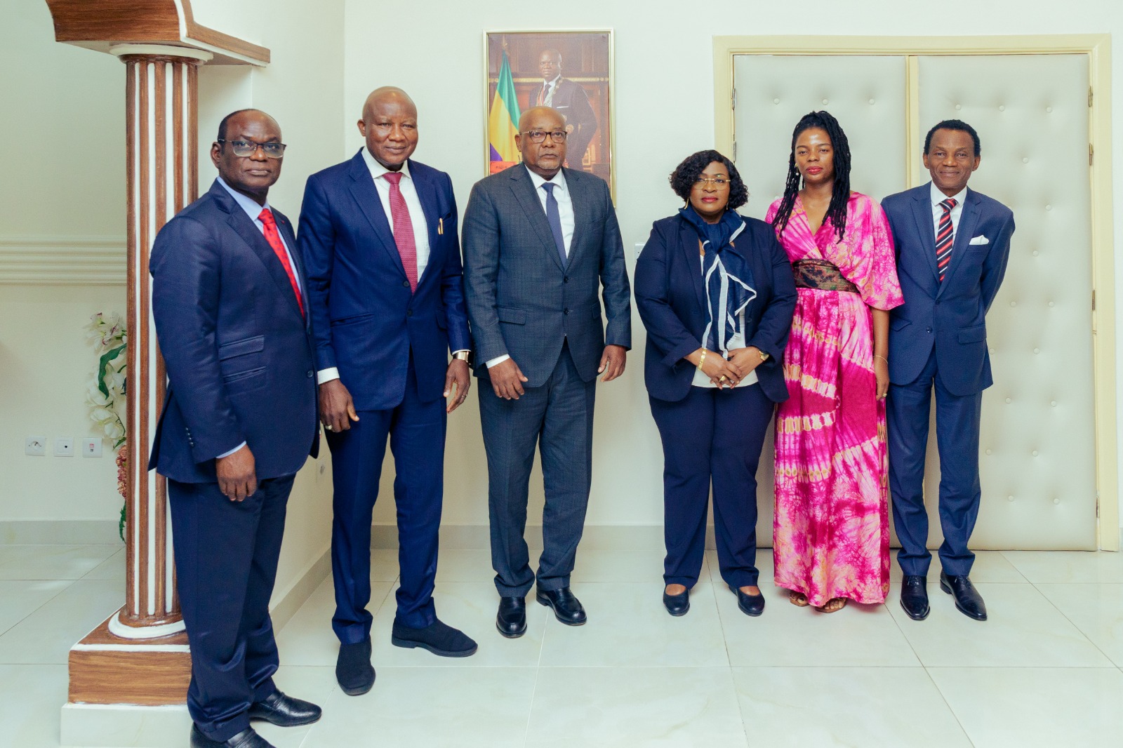 GABON-PNUD  La Formation continue des personnels judiciaires et la construction de l’annexe de l’ENM au centre des échanges